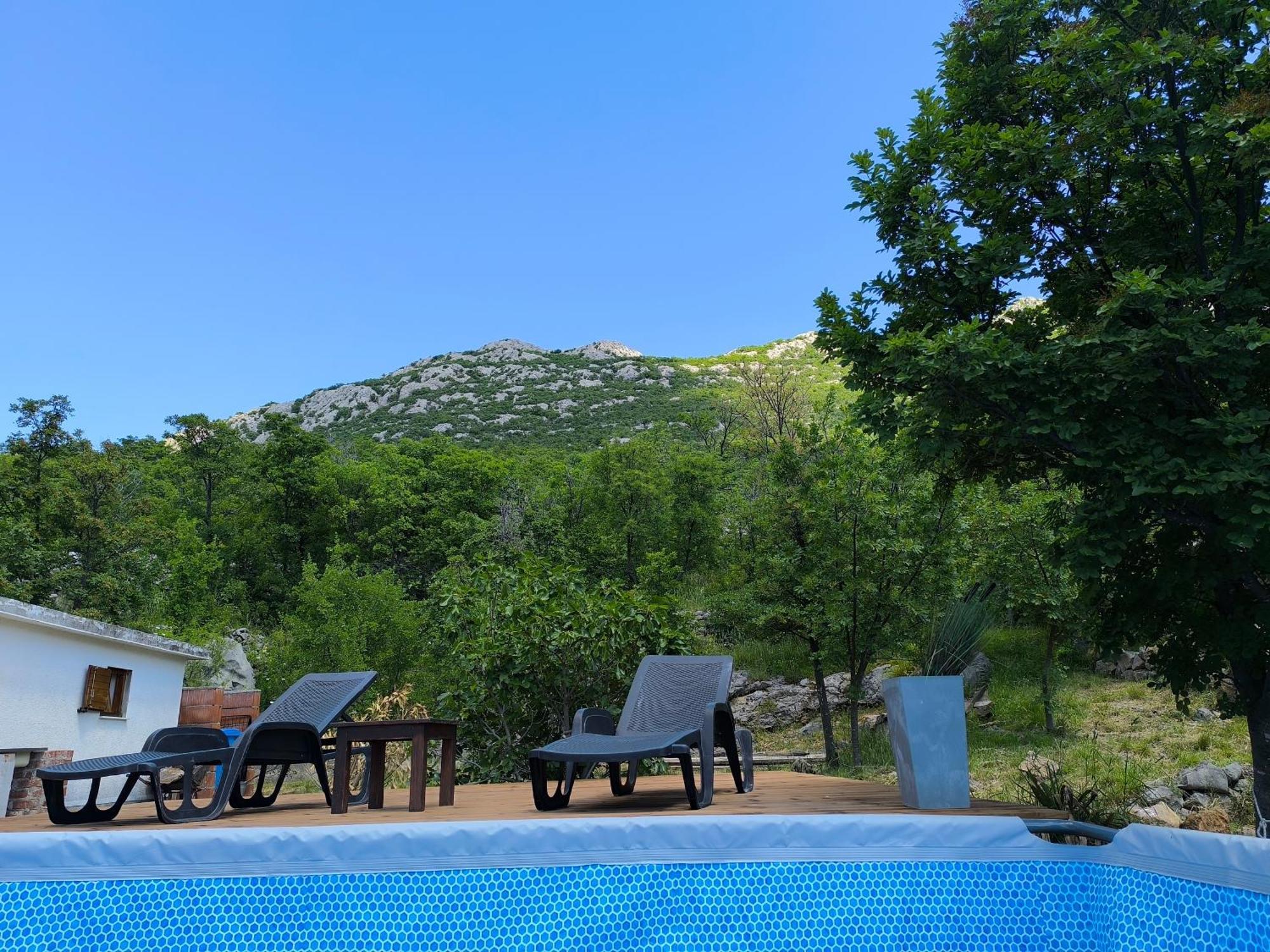 Holiday Home Lucija "" Private House With Pool "" Jablanac Exterior foto