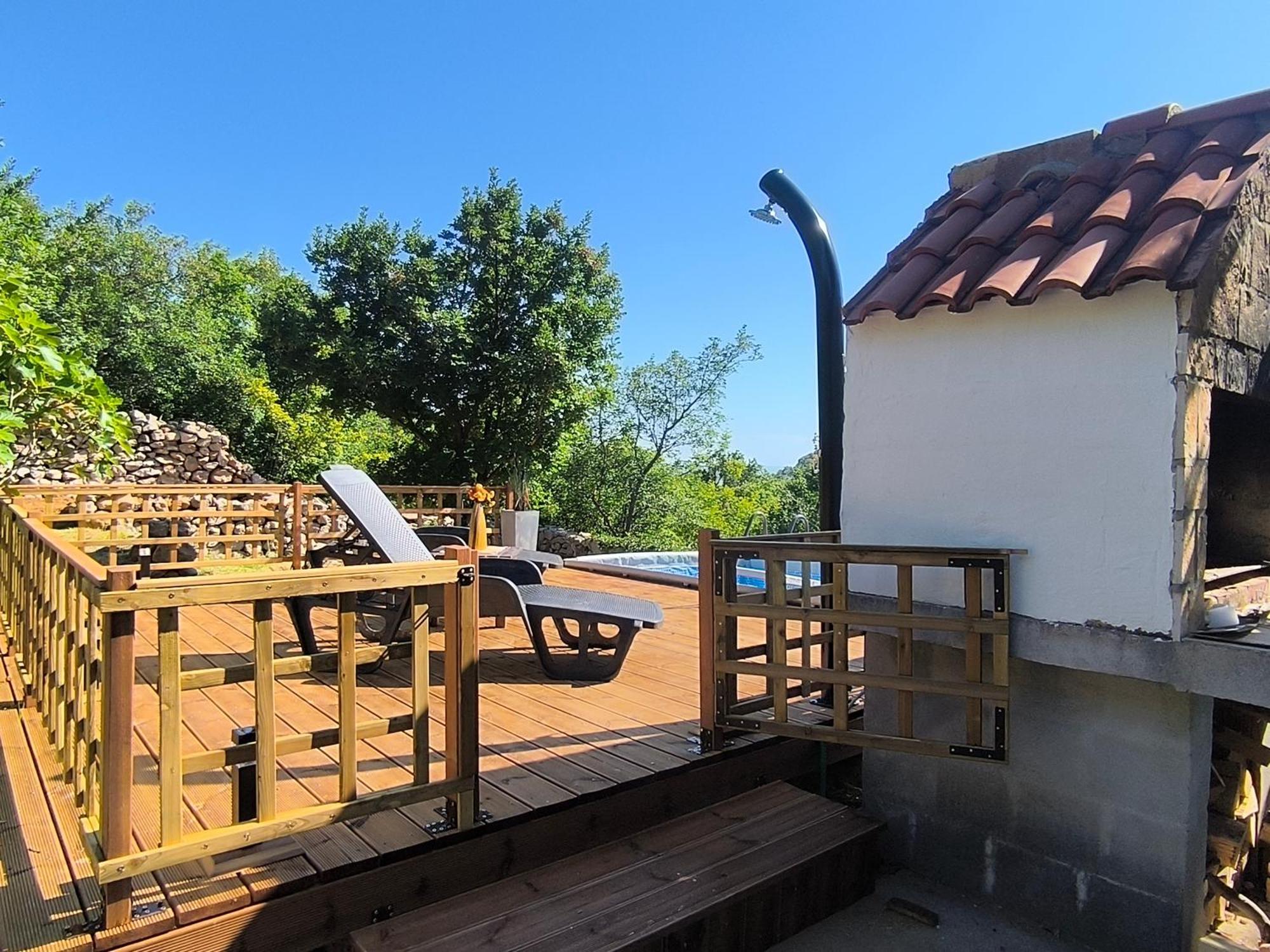 Holiday Home Lucija "" Private House With Pool "" Jablanac Exterior foto